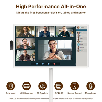 The Portable Smart TV on Wheels 32"